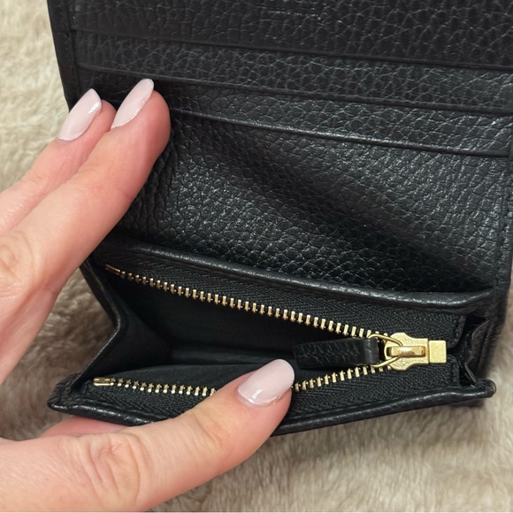 Gucci Black Pebbled Leather wallet - Picture 6 of 8